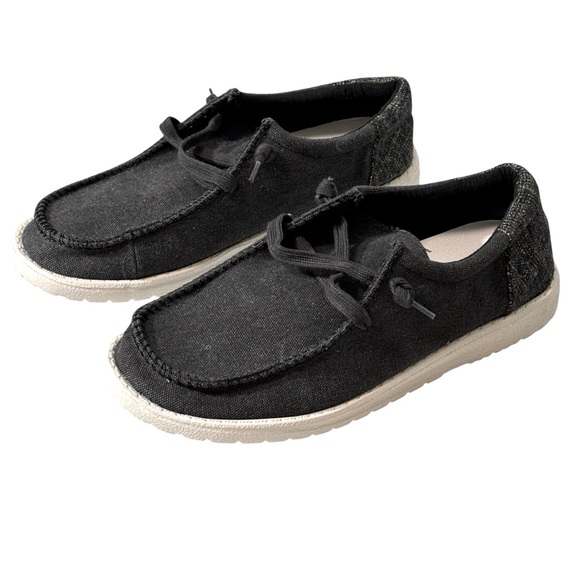 MR. J - MEN’S - SIZE 10.5 - STYLE: DAVID - SLIP ON SHOES IN BLACK - LIKE-NEW - Picture 2 of 11